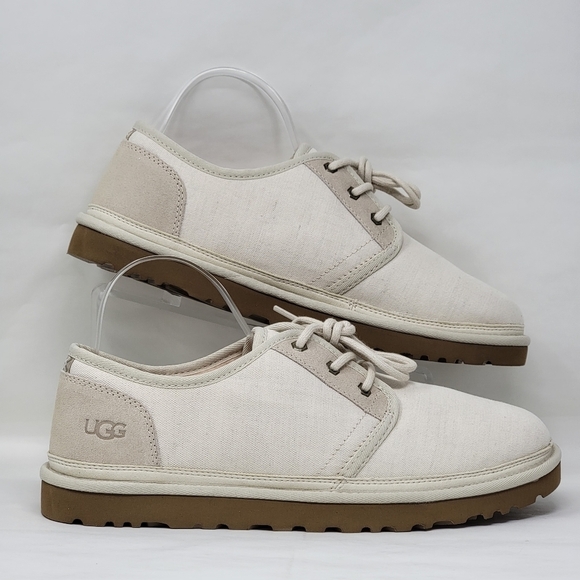 UGG Australia 1129070 Whitecap Low Canvas Shoes Mens Size 12 NEW - Picture 3 of 12